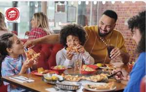 Kids Eat for Free at Pizza Hut Restaurants for October (One Free Mega Monster Meal for Under 12's) via O2 Priority