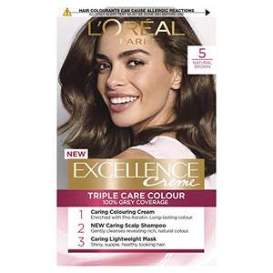 L'Oréal Paris Excellence Crème Permanent Hair Dye - £5.49 @ Amazon