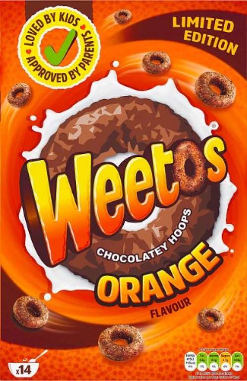 Orange Flavour Weetos - 420g £1 @ Home Bargains Glossop