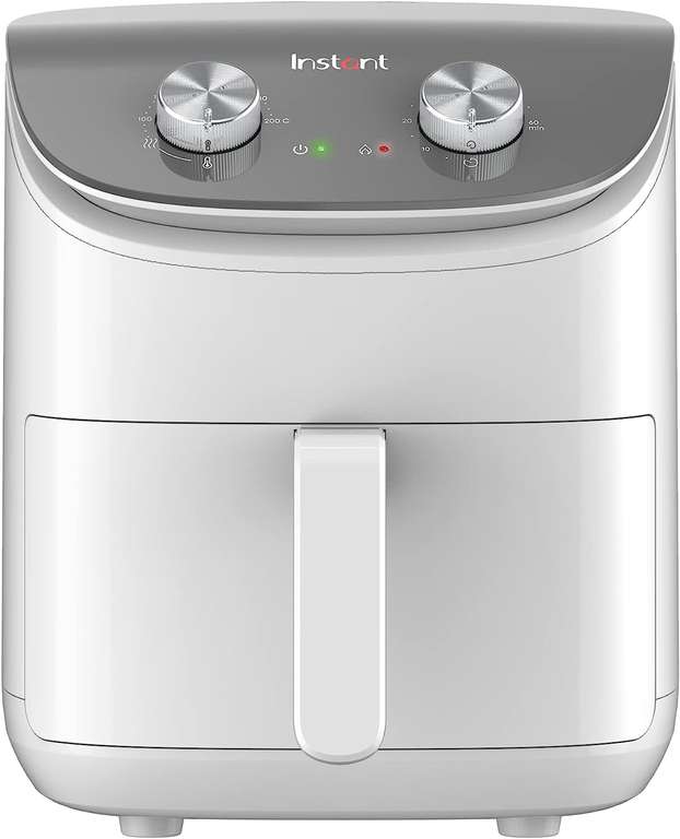 Instant Air Fryer 3.8L White, Health Air Fryer, Oil Free - 1500W - £40 @ Amazon