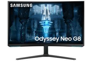 Samsung Odyssey Neo G8 32" 3840 x 2160 4K Ultra HD FreeSync Curved Monitor