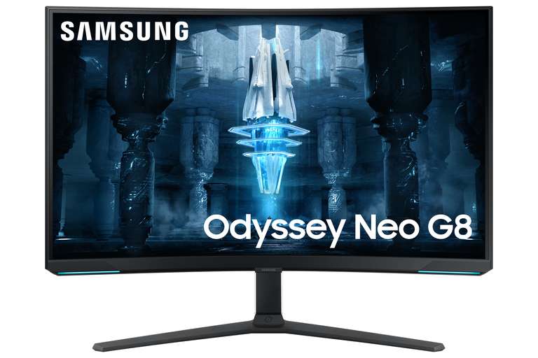 Samsung Odyssey Neo G8 32" 3840 x 2160 4K Ultra HD FreeSync Curved Monitor