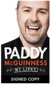 Paddy McGunniess My Lifey (Signed Hardback Edition) - £9 / £11.99 Delivered @ WH Smith