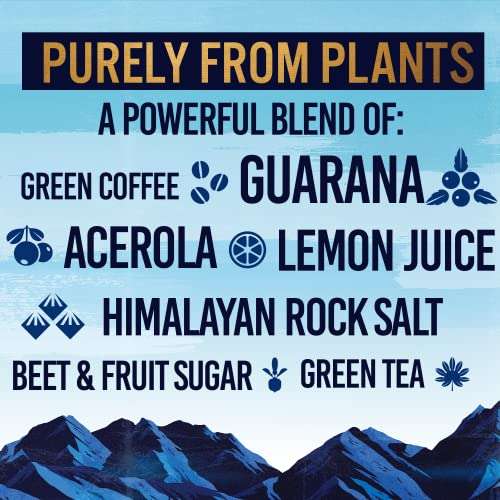 TENZING Natural Energy Drink, Plant Based, Vegan, & Gluten Free Drink, Original Recipe, 250ml (Pack of 24) £17.90 at Amazon