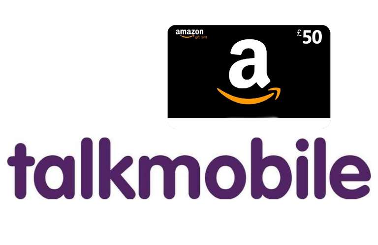 Get 100GB 5G Sim Only Talkmobile Data, Unltd Mins/Texts For £12.95 per month (+ £50 Amazon Voucher Via Giftcloud) £155.40 @ Talkmobile