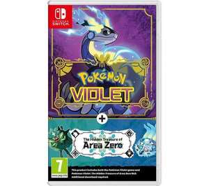 Pokemon Violet + The Hidden Treasure of Area Zero (Switch) - w/Code, Sold By The Game Collection Outlet