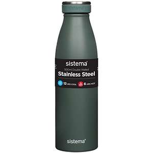 Sistema Hydrate Stainless Steel Water Bottle / 500 ml