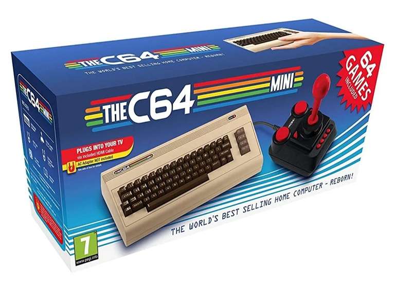 Commodore C64 Mini - £34.99 - Sold and Fulfilled by Bopster @ Amazon