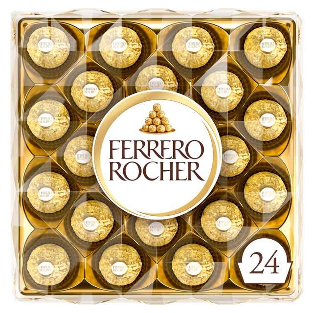 Ferrero Rocher Chocolate Pralines Gift Box 24 Pieces - 4 for £19 with code (Free Click & Collect) @ Morrisons