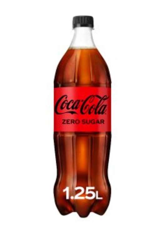 Coca-Cola Zero Sugar Bottle 1.25litre
