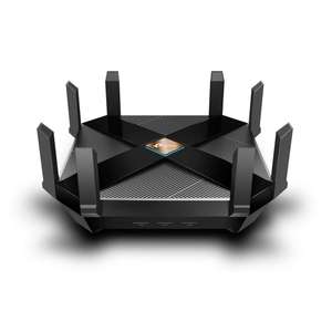 TP-Link Archer AX6000 Next-Gen WiFi 6 Gigabit Dual Band Wireless Cable Router, WiFi Speed up to 4804Mbps/5GHz+1148Mbps/2.4GHz, 8 Gigabit LAN