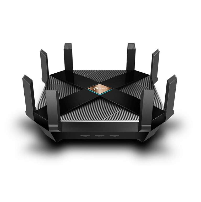 TP-Link Archer AX6000 Next-Gen WiFi 6 Gigabit Dual Band Wireless Cable Router, WiFi Speed up to 4804Mbps/5GHz+1148Mbps/2.4GHz, 8 Gigabit LAN