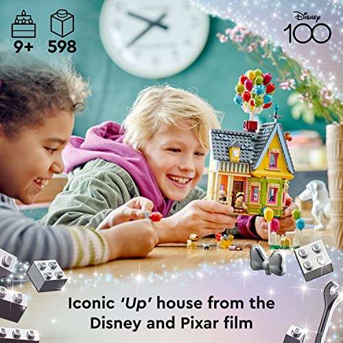 LEGO 43217 Disney and Pixar ‘Up’ House Collectible Model Set with Balloons,Carl,Russell & Dug Figures (Sold by Amazon EU) - £45.43 @ Amazon