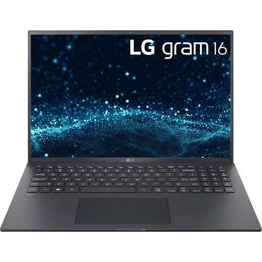 LG Gram 16Z90P-K.AA82A1 16" Screen 16GB RAM 11th Gen Core I7 Laptop [2021] - Black (UK Mainland) £949 at AO