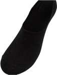JACK & JONES Men's Ankle Socks (Pack of 5) in White / Black £3.30