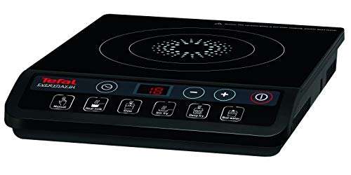 Tefal Everyday Induction Portable Hob, integrated timer, 6 pre-set functions, 9 power levels from 450W to 2100W, Black £45.96 at Amazon