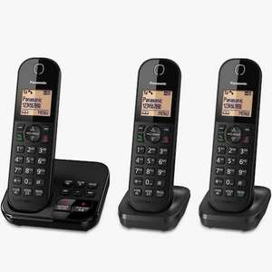 Triple Panasonic KX-TGC423EB Digital Cordless Telephone with 1.6" Backlit LCD Screen plus other deals in post @ Sainsbury's, Derby Kingsway