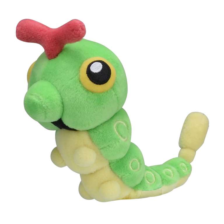 Free Caterpie Sitting Cuties Plush - 5 ½ In with any order over £20 (First 500 orders only) using code @ Pokemon Shop