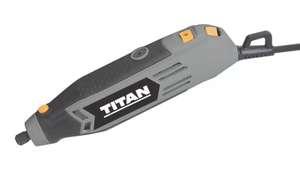 Titan 130w Electric Multi-Tool Kit with 253 Piece Accessory Kit 220-240v click and collect