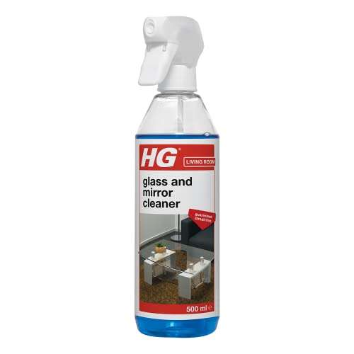 HG Glass and Mirror Cleaner, Streak-Free Glass Cleaner £2 / £1.90 Subscribe & Save @ Amazon