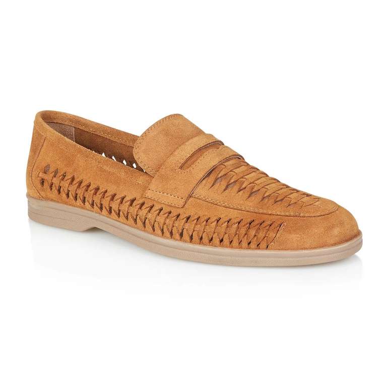 Silver Street London Perth Suede Woven Loafer - Sold & Delivered by Silver Street London