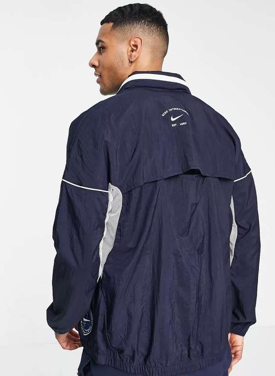Nike Running Heritage bomber jacket Now £30 with code Free delivery with £35 spend or £4.50 @ Asos