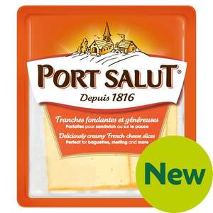 Port Salut Soft French Cheese Slices 6 x 20g