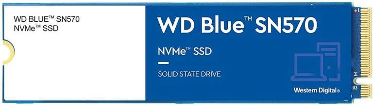 Western Digital 2TB WD Blue SN570 NVMe Internal Solid State Drive SSD - £108.48 Delivered @ Ebuyer