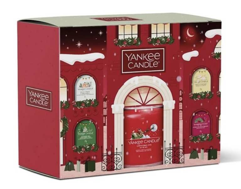 Yankee Candle & Votives Star Gift set + extra 20% off code (student discount £14.04) Free C&C