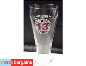 Guinness Hop House 13 Pint Glass 59p @ Instore Home Bargains Derby