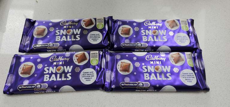 Cadbury Snowballs 4 bars £1 @ Farmfoods Sutton