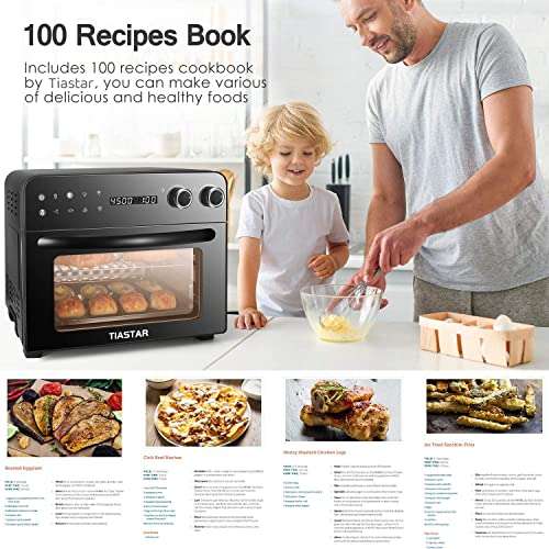 Air Fryer Black+Decker Toaster Oven Cookbook: 300 Easy and Delicious Recipes For Cooking Fast and Healthy Meals [Book]