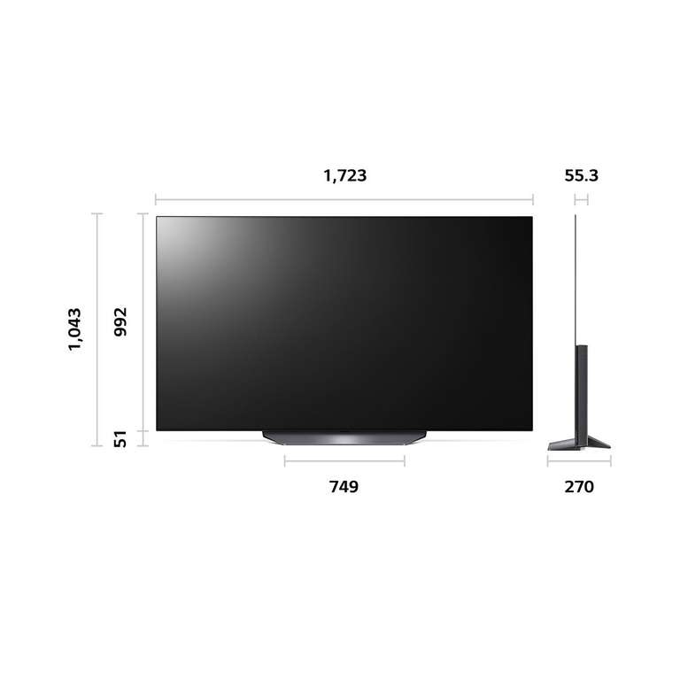 LG OLED77B36LA 77" B3 OLED 4K HDR Smart TV - Use Discount Code