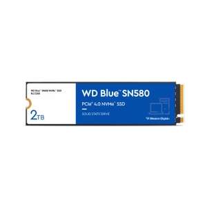 Western Digital SN580 2TB Gen4 PCIe NVME SSD w/code