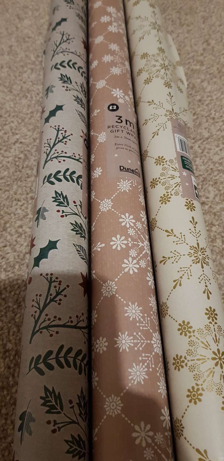 Christmas Wrapping paper 25p / roll (Preston)