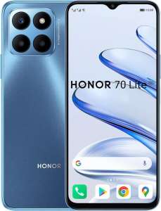 Refurbished (Excellent) Honor 70 Lite Mobile Phone 5G 128GB 6.5 Inch Display Android Dual SIM - Sold By direct-vacuums (UK Mainland)