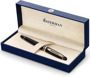 Waterman Expert Fountain Pens e.g. Black / 23K Gold - £64.95 with £20 off at checkout @ Amazon
