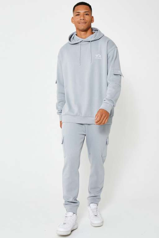 Voi London Oversized Cargo Tracksuit in 3 Colours, Sizes S-XXL at £18. ...