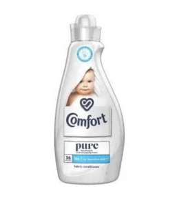 Comfort Pure Fabric Conditioner 1.26ltr only 75p @ Co-op Crawley