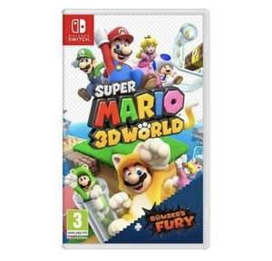 Super Mario 3D World & Bowser's Fury Video Game (Switch) £35.14 with code @ Curry’s EBay