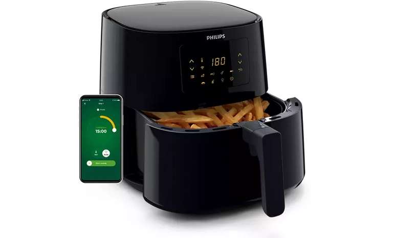 Philips Airfryer Essential XL Connected - 6.2 L, Smart wifi connected (NutriU App) - £120 with code @ Philips