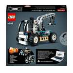 LEGO 42133 Technic 2 in 1 Telehandler Forklift to Tow Truck Toy Models, Construction Vehicle Building Set