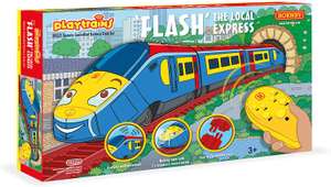 Hornby Playtrains Flash The Local Express Remote Controlled Battery Train Set £29.99 @ Amazon