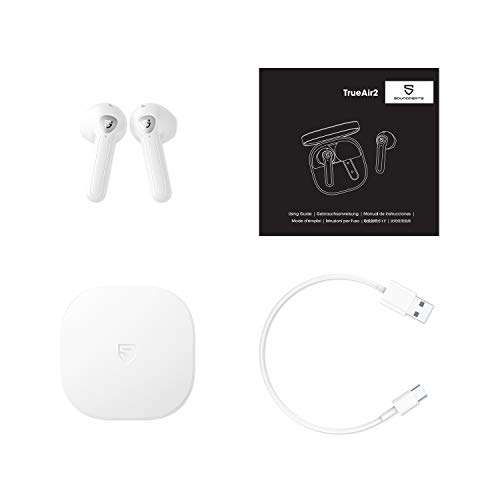 SoundPEATS Wireless Earbuds Bluetooth V5.2 Headphones - £15.99 With Voucher, Dispatched By Amazon , Sold By TEKTEK