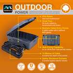 Masterplug Weatherproof IP54 Electric Box With 4 Socket 10m Extension Lead - £16.66 @ Amazon