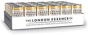 The London Essence Co. Indian Tonic Water, 24 x 150ml Cans - no artificial sweetners (£7.80 - £8.26 with applied voucher + subscribe & save)