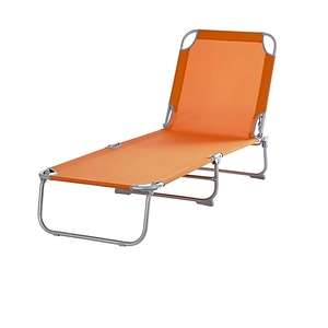 B&Q Curacao Metal Sun Lounger in three colours for £19 click & collect (selected stores - clearance) @ B&Q
