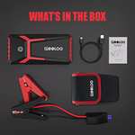 GOOLOO Jump Starter Power Pack Quick Charge Out 1500A Peak (up to 6.0L Gas and 4.0L Diesel) w/Voucher, Sold By Landmark FBA
