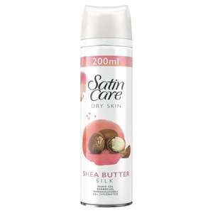 Gillette Satin Care Dry Skin Shave Gel with Shea Butter 200ml - £1.50 with click & collect (Selected Stores) @ Wilko