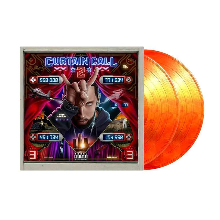 Eminem - Curtain Call 2 - 2x Orange Vinyl LP